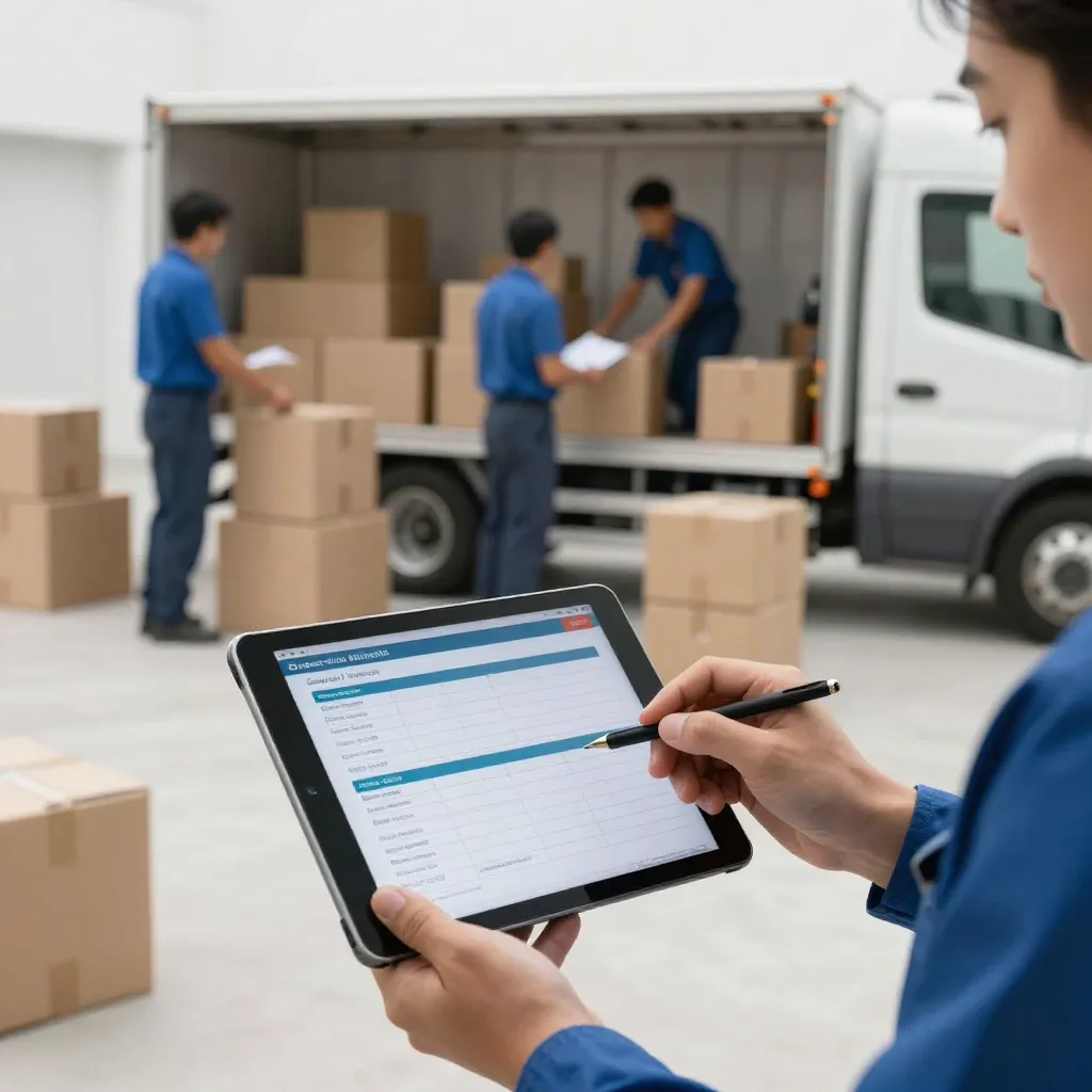 Completed move setup